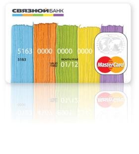 Карта банка Связной