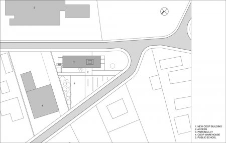 Проект здания банка Synergasias в Кити